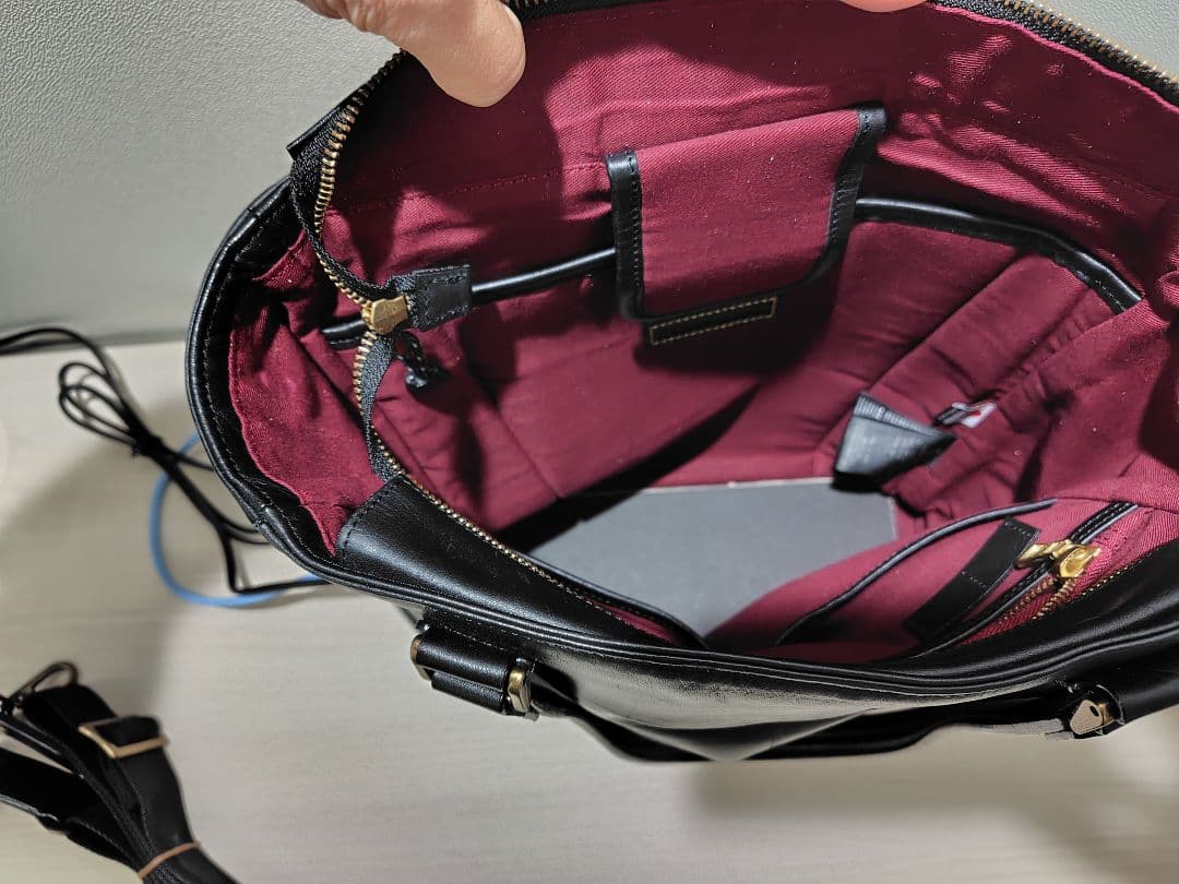 Master-piece Gloss 2WAYトートバッグ ブラック