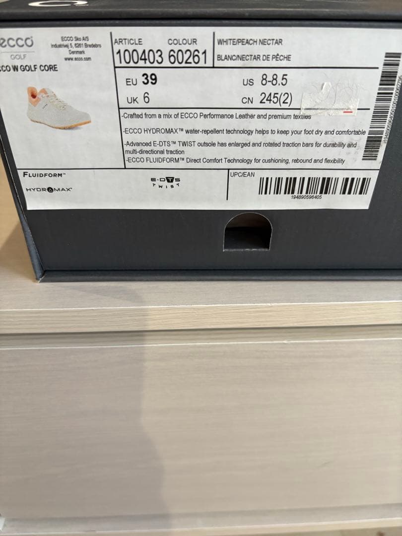 ☆ECCO ゴルフシューズ☆24.5cm☆