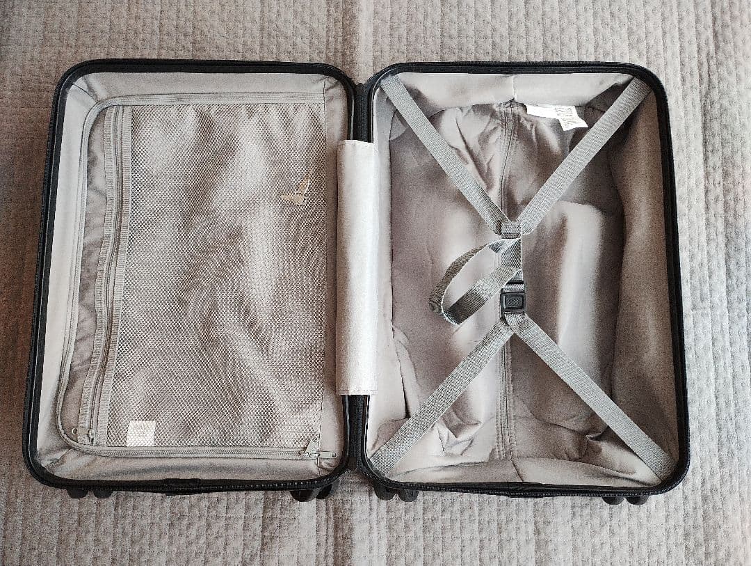 ■無印 キャリーケース 36L 　機内持ち込み可能　タイヤロック機能付