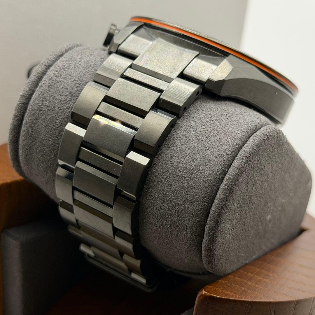 【極美品】シチズン　アテッサ　AT8185-62E 箱付　チタン　ブラック