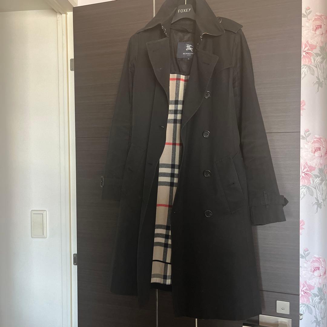 Burberry トレンチコート サイズ36 ブラック