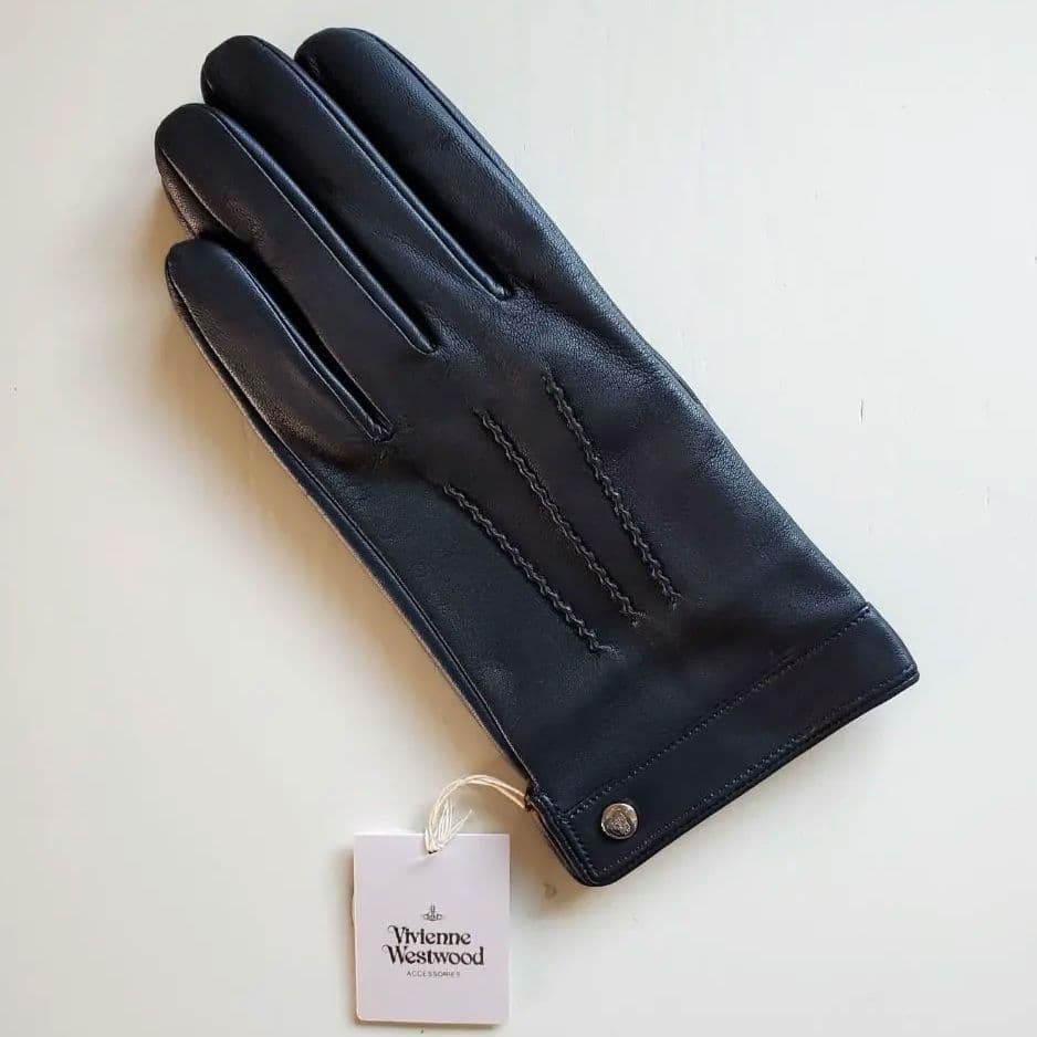 Vivienne Westwood タッチパネル対応 メンズ手袋 25cm