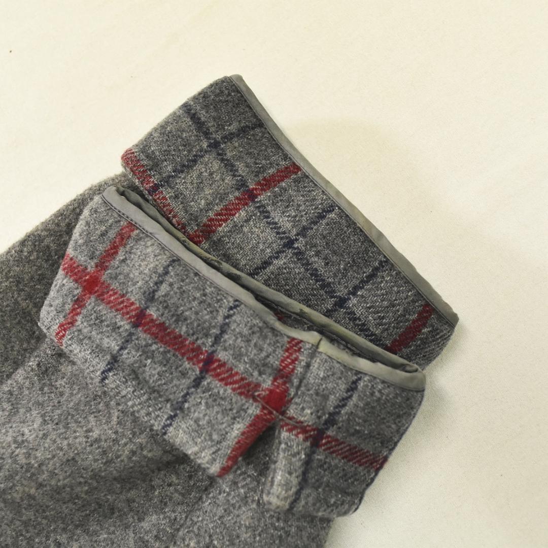 【上質】 日本製 マドモアゼルノンノン ウール フード ダッフルコート グレー♪