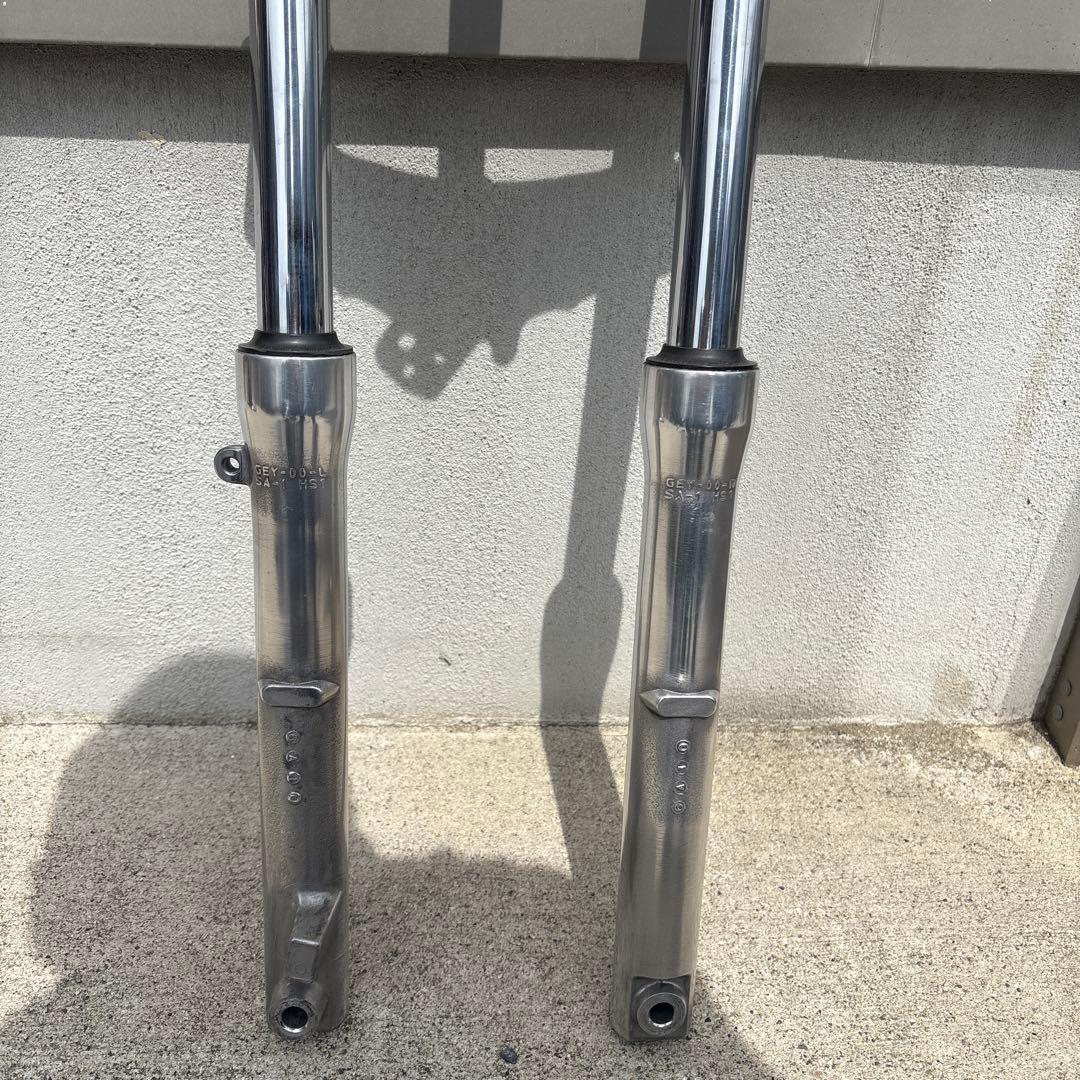 エイプ50 バフ掛け フロントホーク