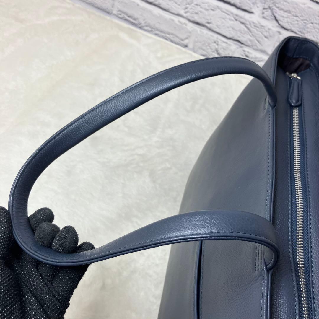 美品✨MURA ムラ 本革 レザー 大容量 A4 トートバッグ ビジネスバッグ