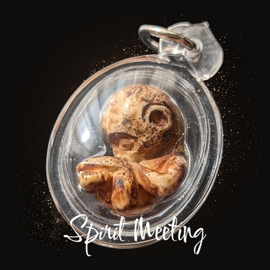 民間伝承魔術　古い骨のクマーントーンB　レア　幸運　金運