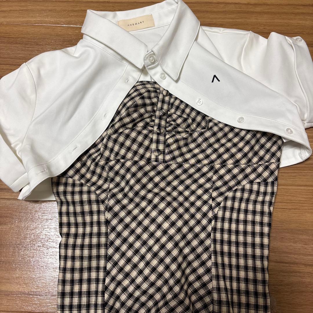 トップス Andmary myra shirt set