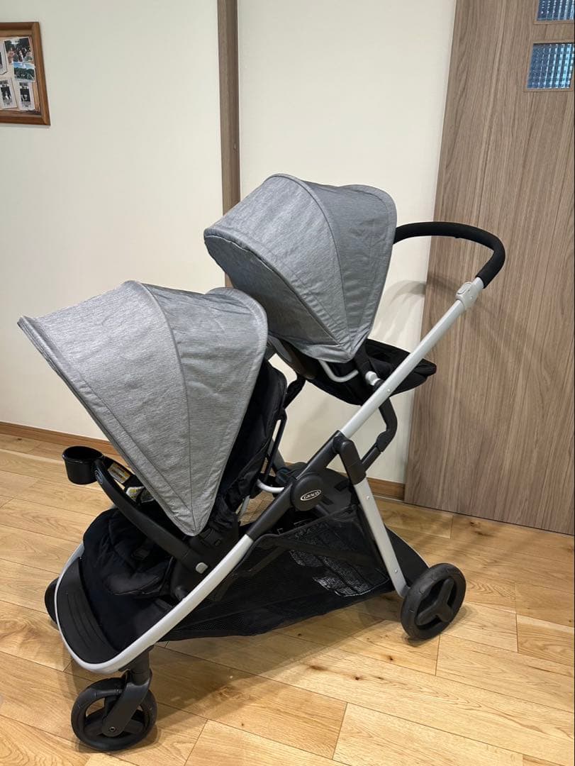 送料込　グレコ Ready2Grow 2.0 2人乗りベビーカー