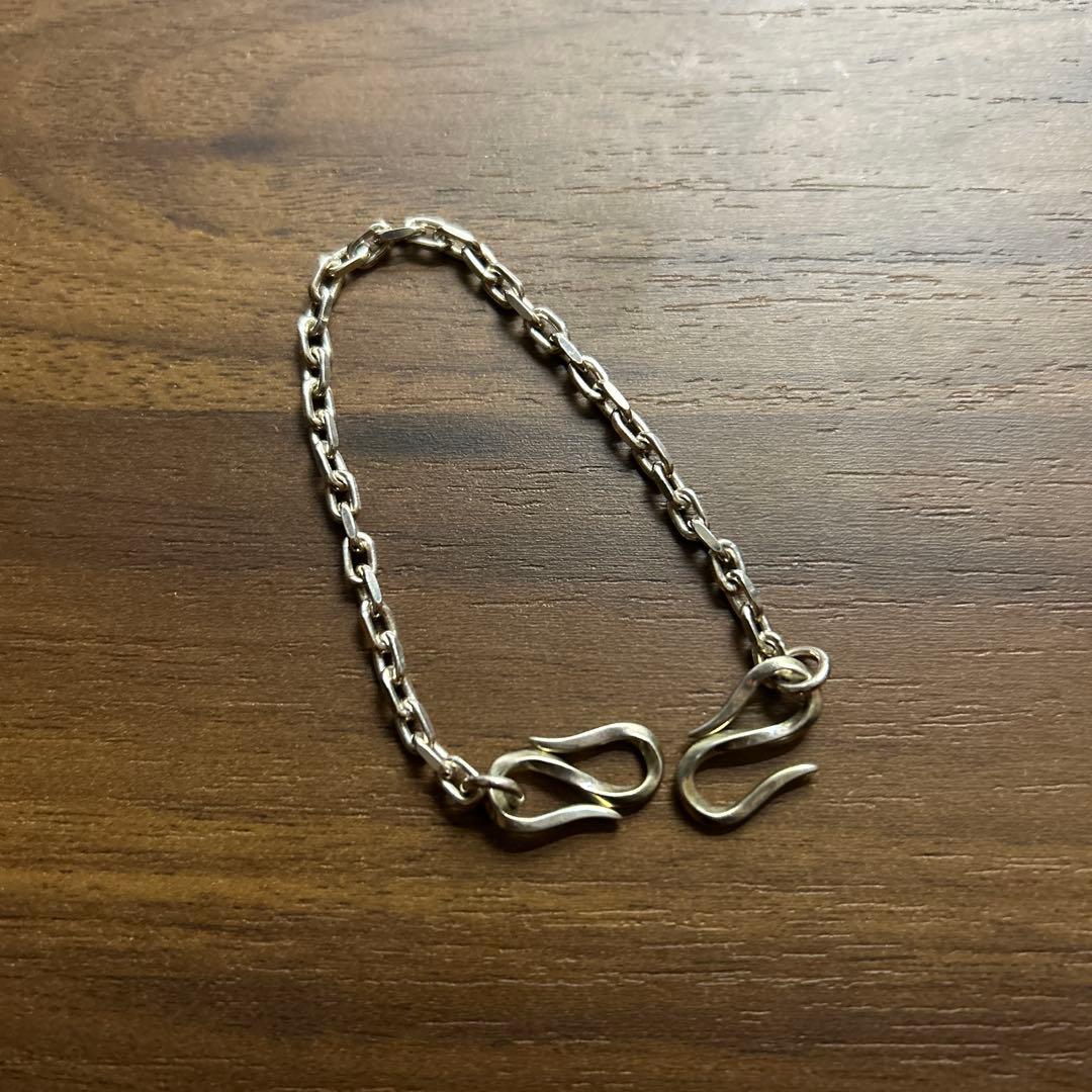 vihod シルバーフックデザインブレスレット