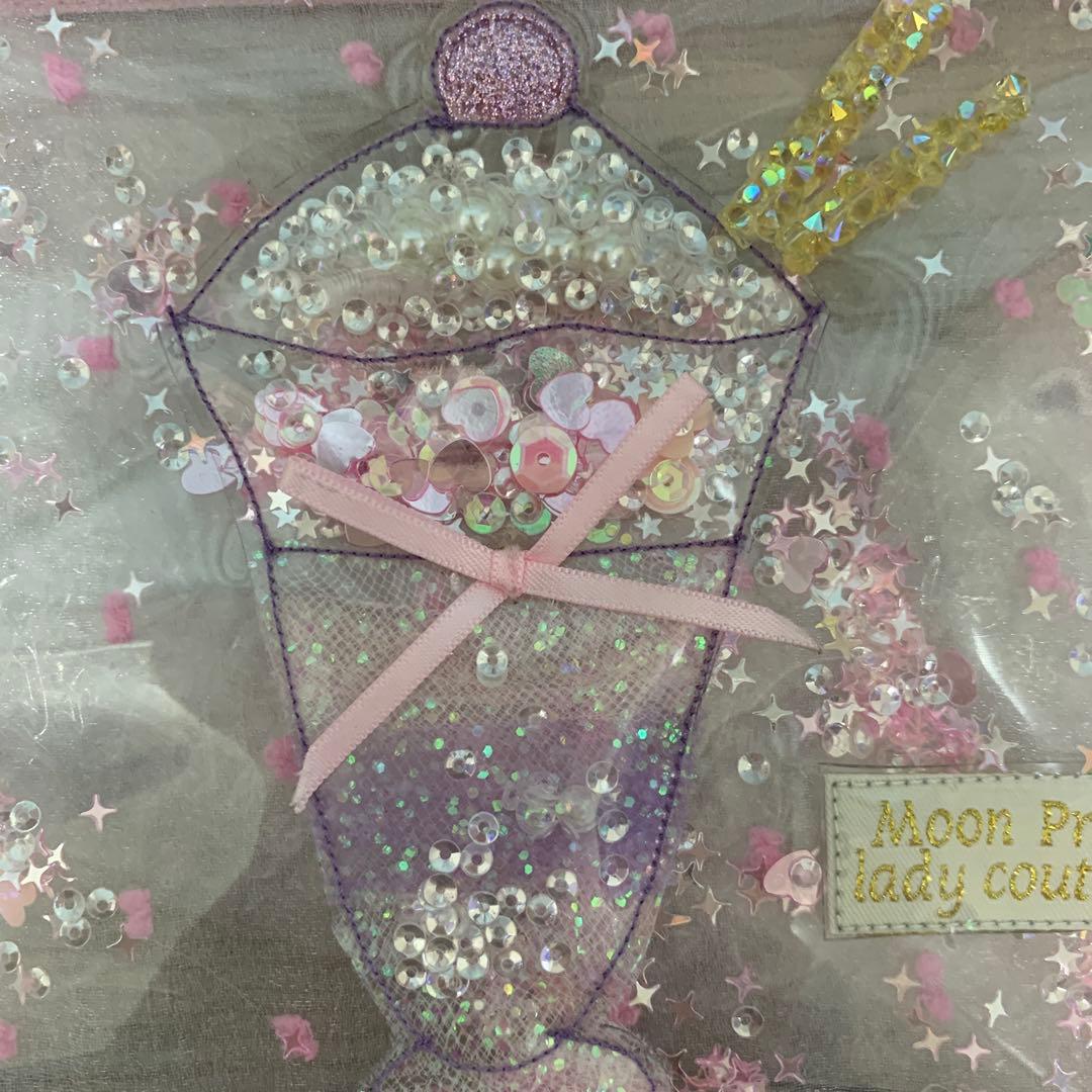 Moon Prim パフェ　ポーチ　PVC スイーツ　アイスクリーム　ソーダ