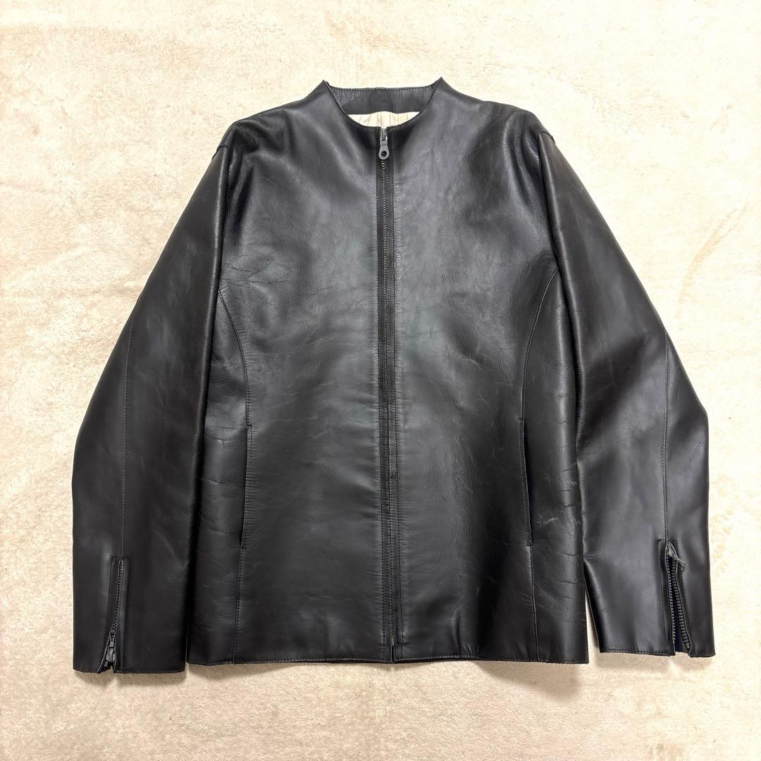 激レア⭐️RIP VAN WINKLE レザージャケット 牛革 ブラック　XL