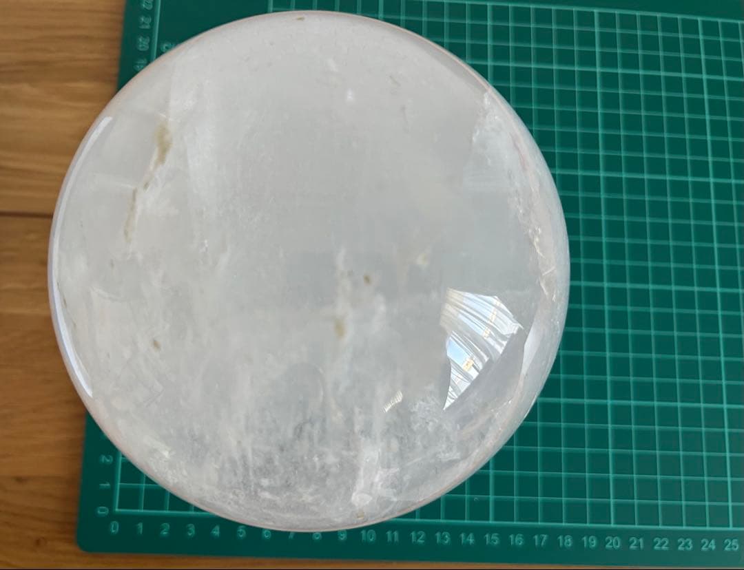 かおりちゃん【超希少✨】ライトニング水晶 3.6kg 大玉