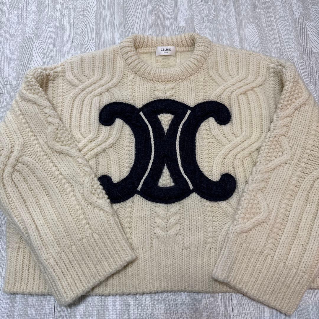 CELINE セリーヌ セーター レディース トリオンフ ニット ウール