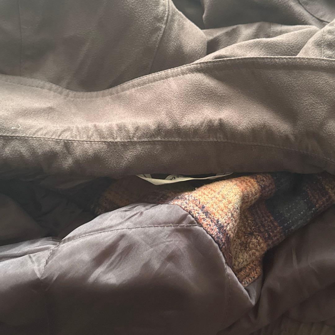 Troy Bros 短丈　スエード調　スウィングトップ　ハリントン　中綿入り