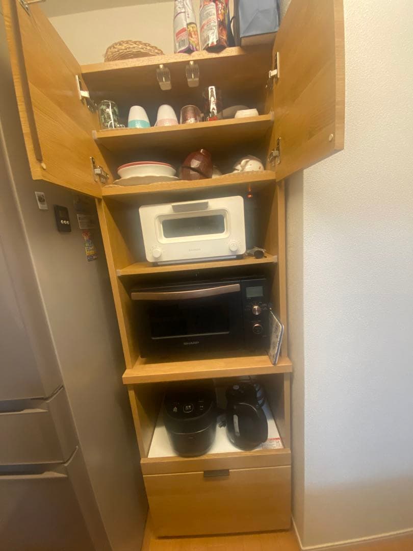 ニトリ　レンジボード(エトナ60RB LBR)