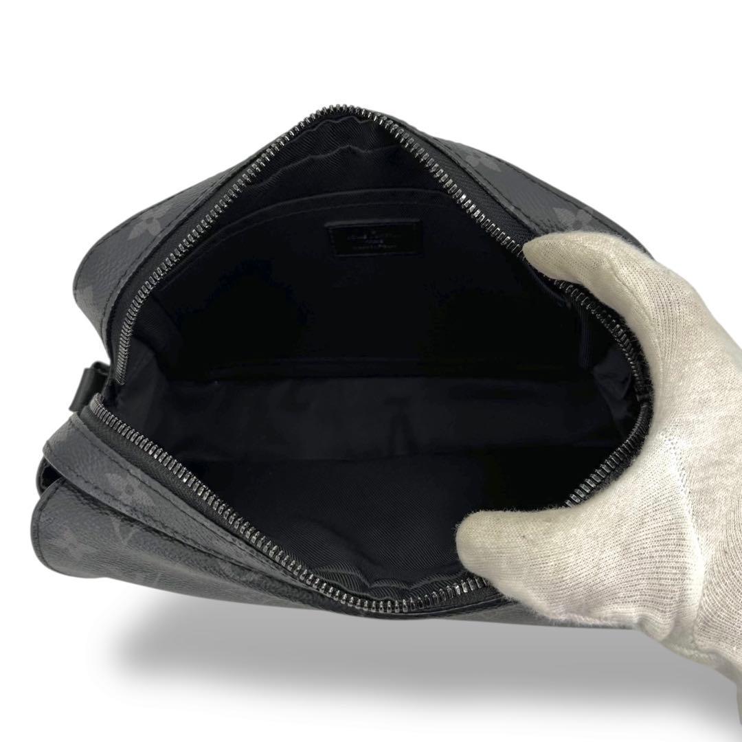 [新品同様] ルイヴィトン　モノグラム　エクリプス　スティーマー　メッセンジャー