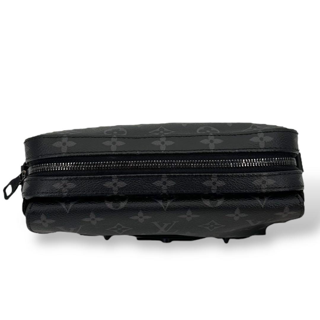 [新品同様] ルイヴィトン　モノグラム　エクリプス　スティーマー　メッセンジャー