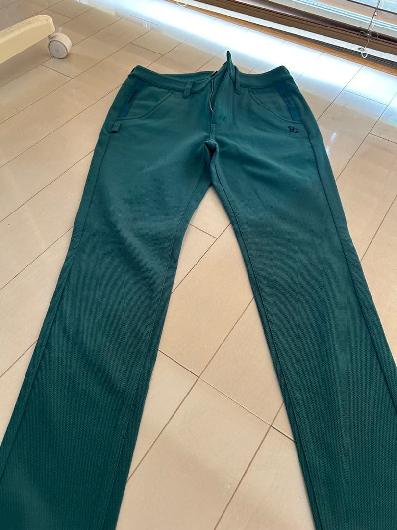 PEARLY GATES ゴルフパンツ グリーン0 超美品