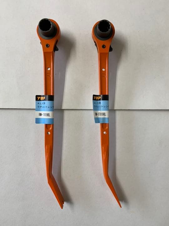 TOP ALC用ラチェットレンチ RM-17×19BL 2個