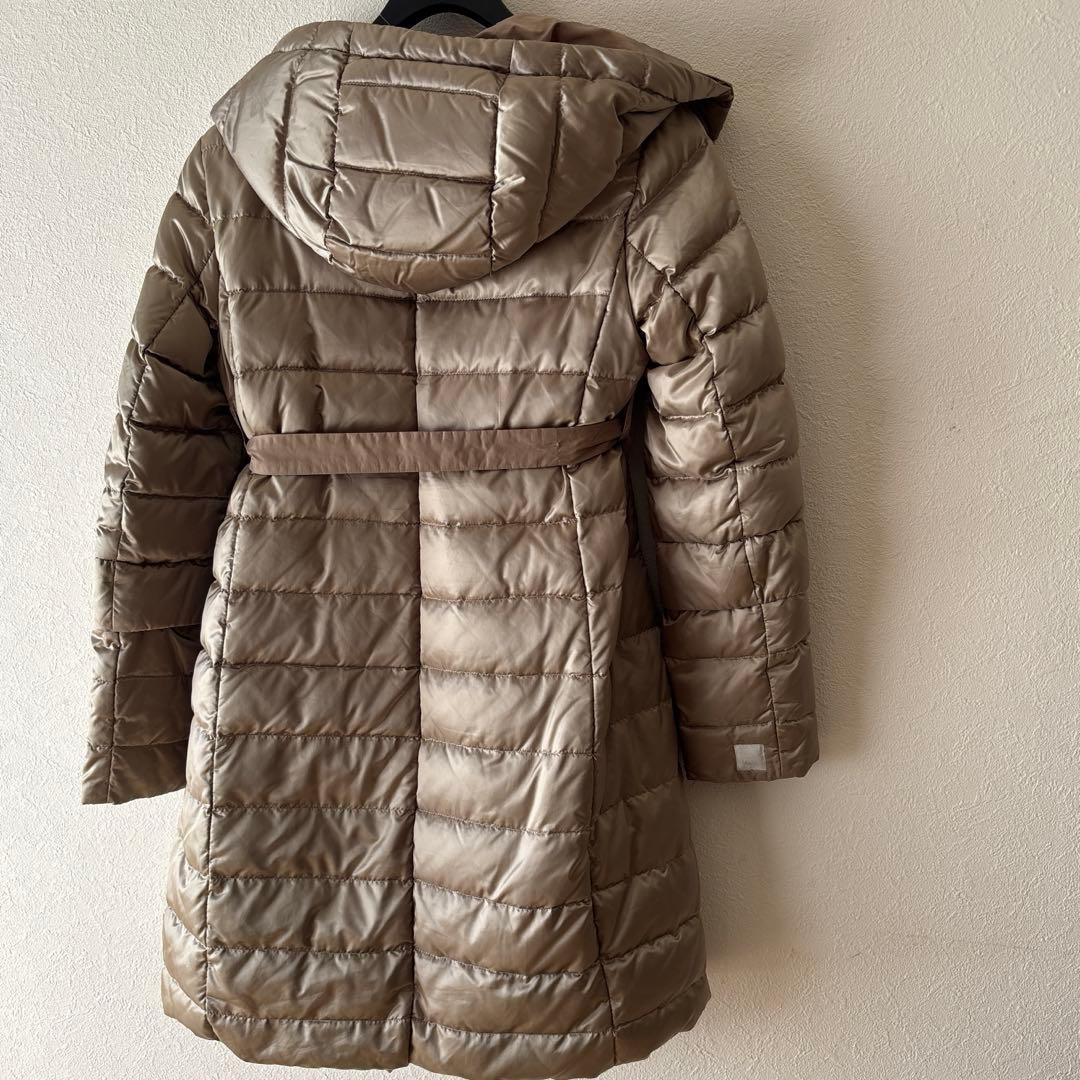 ‘S Max Mara The Cube 軽量ダウンコート フードファー付