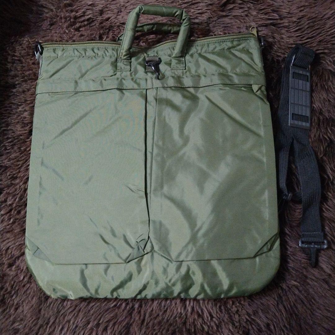 ✭戦闘機パイロット.ヘルメットバッグ、オリジナル品.ワッペン6個付き