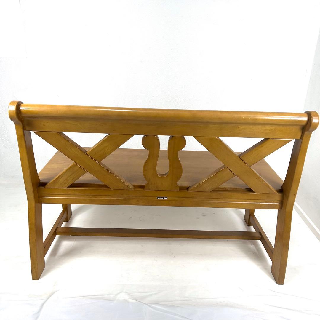 送料込み✨カリモク ルスティック RUSTIC ベンチチェア　ダイニングチェア