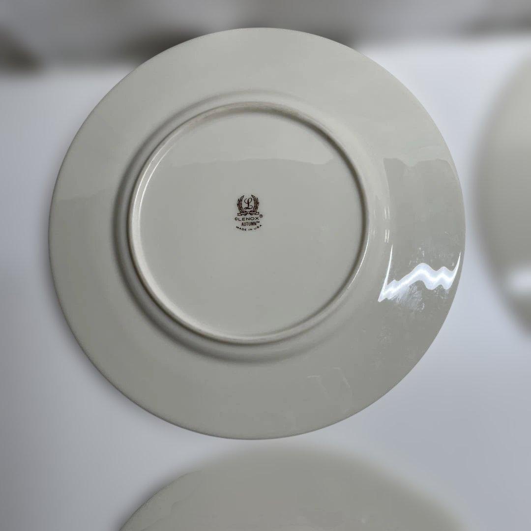 レノックスオータム　21センチ皿 4枚
