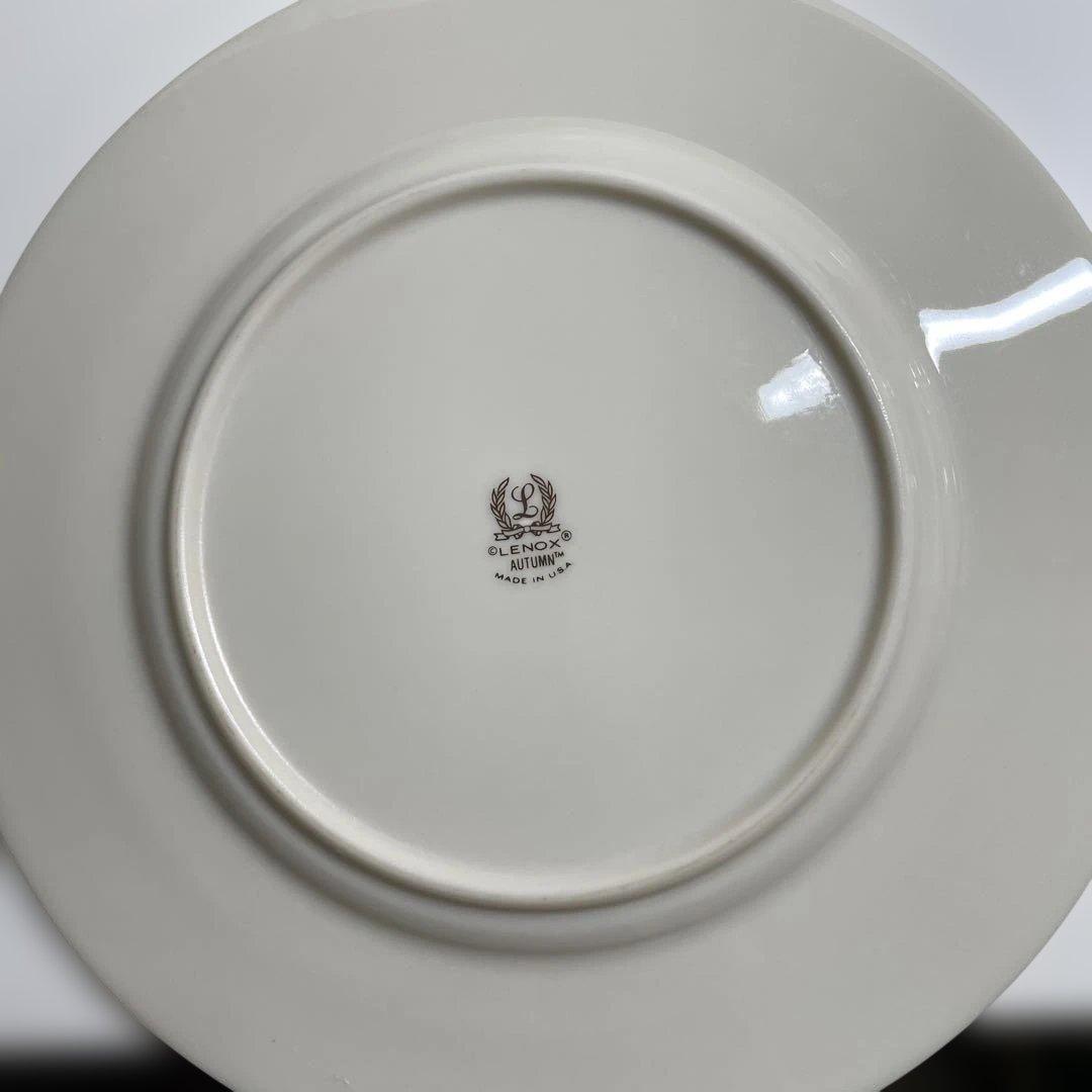 レノックスオータム　21センチ皿 4枚