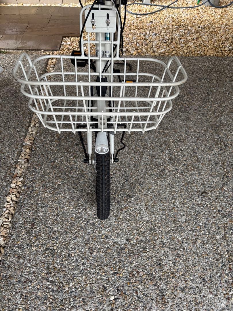 bikke2 ホワイト F.Rシート付(引取りのみ)