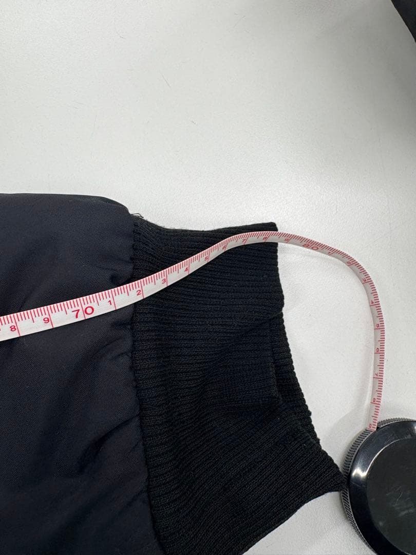 希少フランス製 アニエスベーオム ハの字 ジップ 中綿 ジャケット ブルゾン