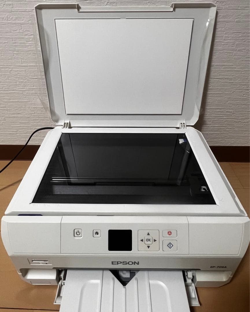 エプソン EPSON プリンター EP-709A 純正インク4本付【値下不可】