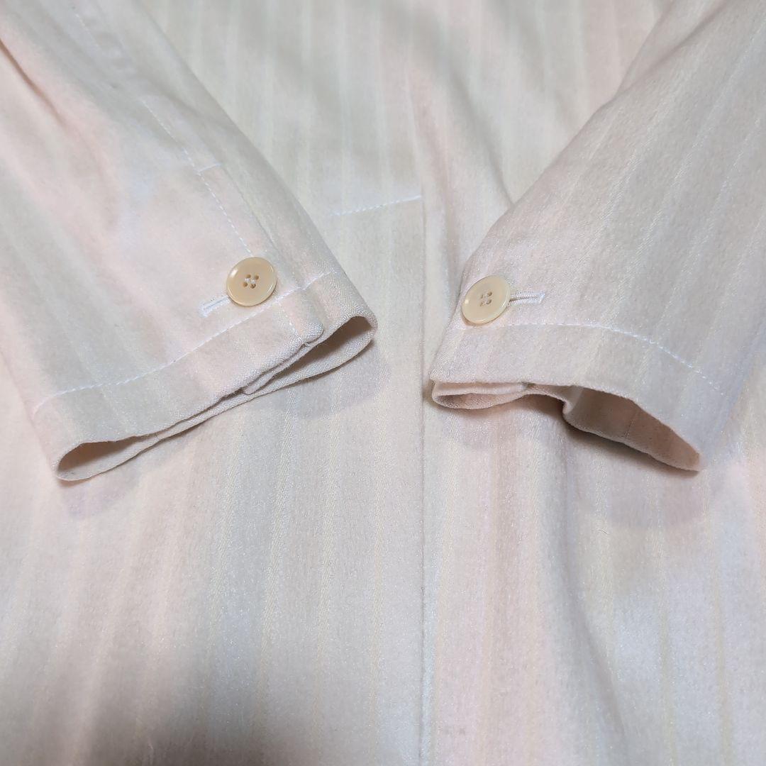 クリスマスホワイト☆シルクキャサリンハムネットロンドン ステンカラーコートL