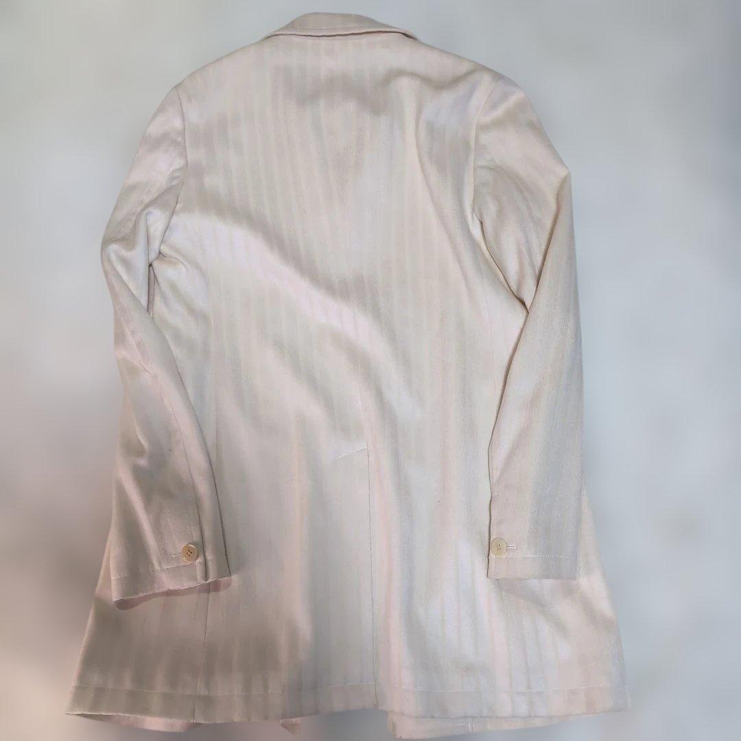 クリスマスホワイト☆シルクキャサリンハムネットロンドン ステンカラーコートL