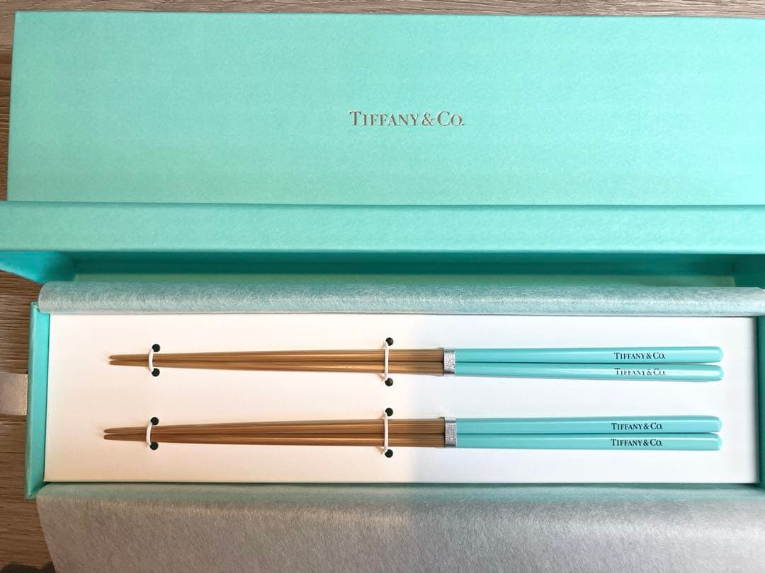 Tiffany & Co. ティファニーブルー箸 2本セット