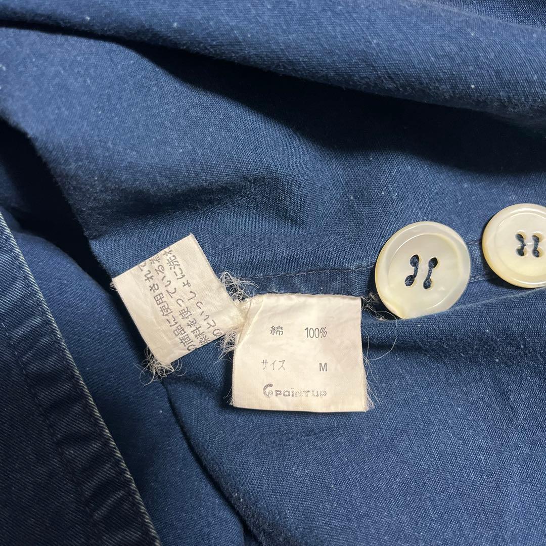 ＊イッセイミヤケ　HAI ロングコート　綿100% M