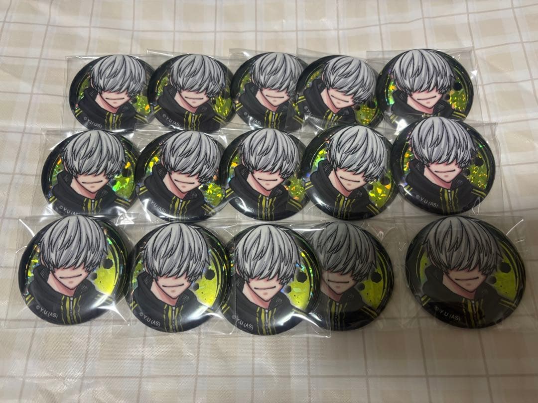 桃源暗鬼 猫咲波久礼 ホログラム 缶バッジ