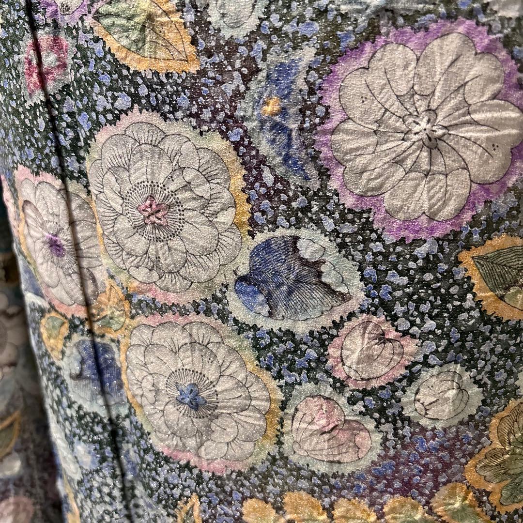 美品　辻ヶ花　銀通し　花絞り　暈し　逸品　振袖　フルセット 振り袖