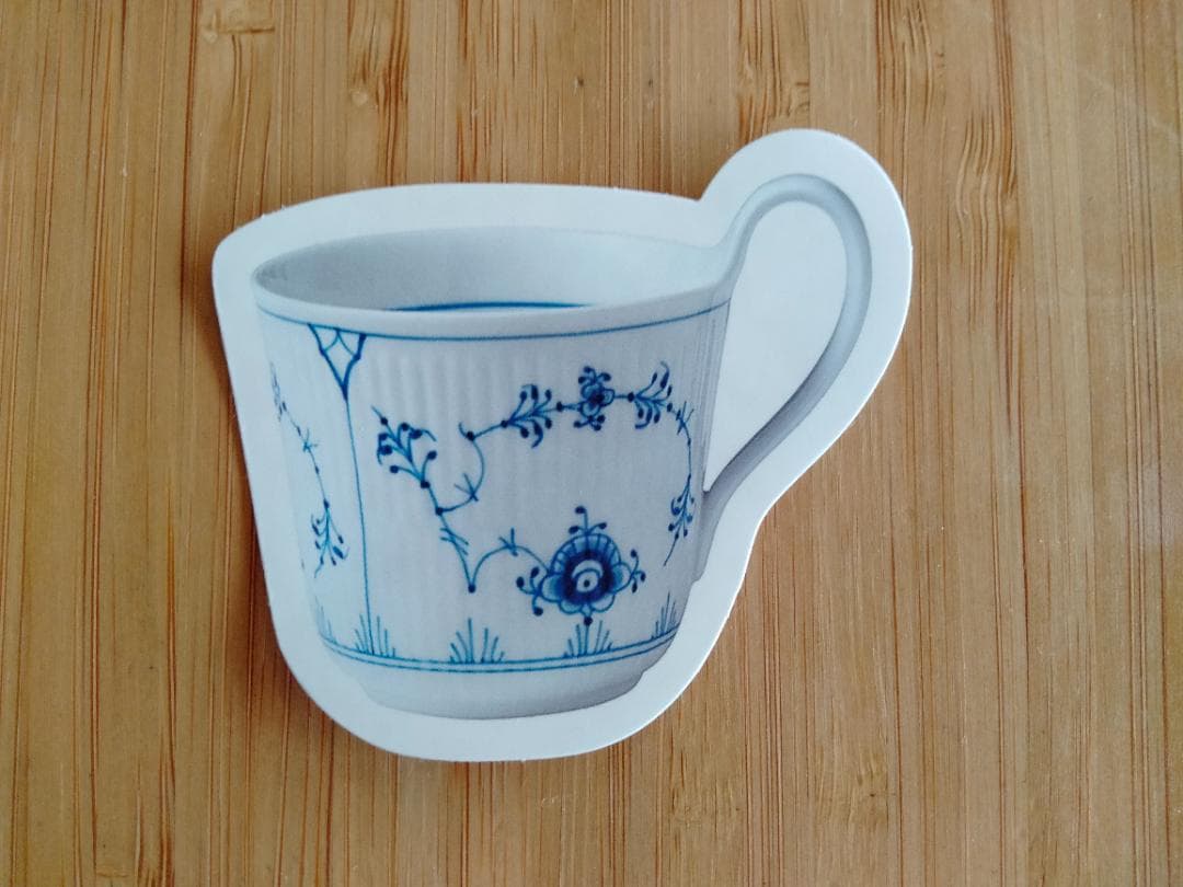 ロイヤルコペンハーゲン ケーキディッシュ ブルーフルーテッドメガ