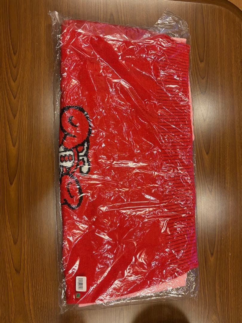 スーパーミルクチャン　ラグランニットY2K SUPER LOVERS セーター