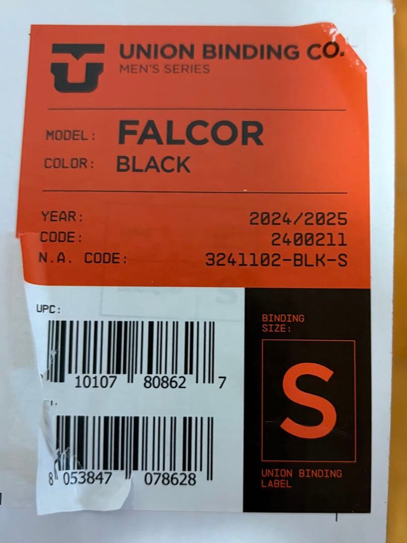 スノーボード UNION FALCOR sizeS BLACK