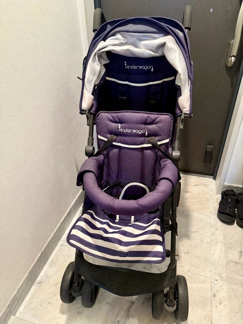 キンダーワゴン DUOシティ HOP 二人乗りベビーカー