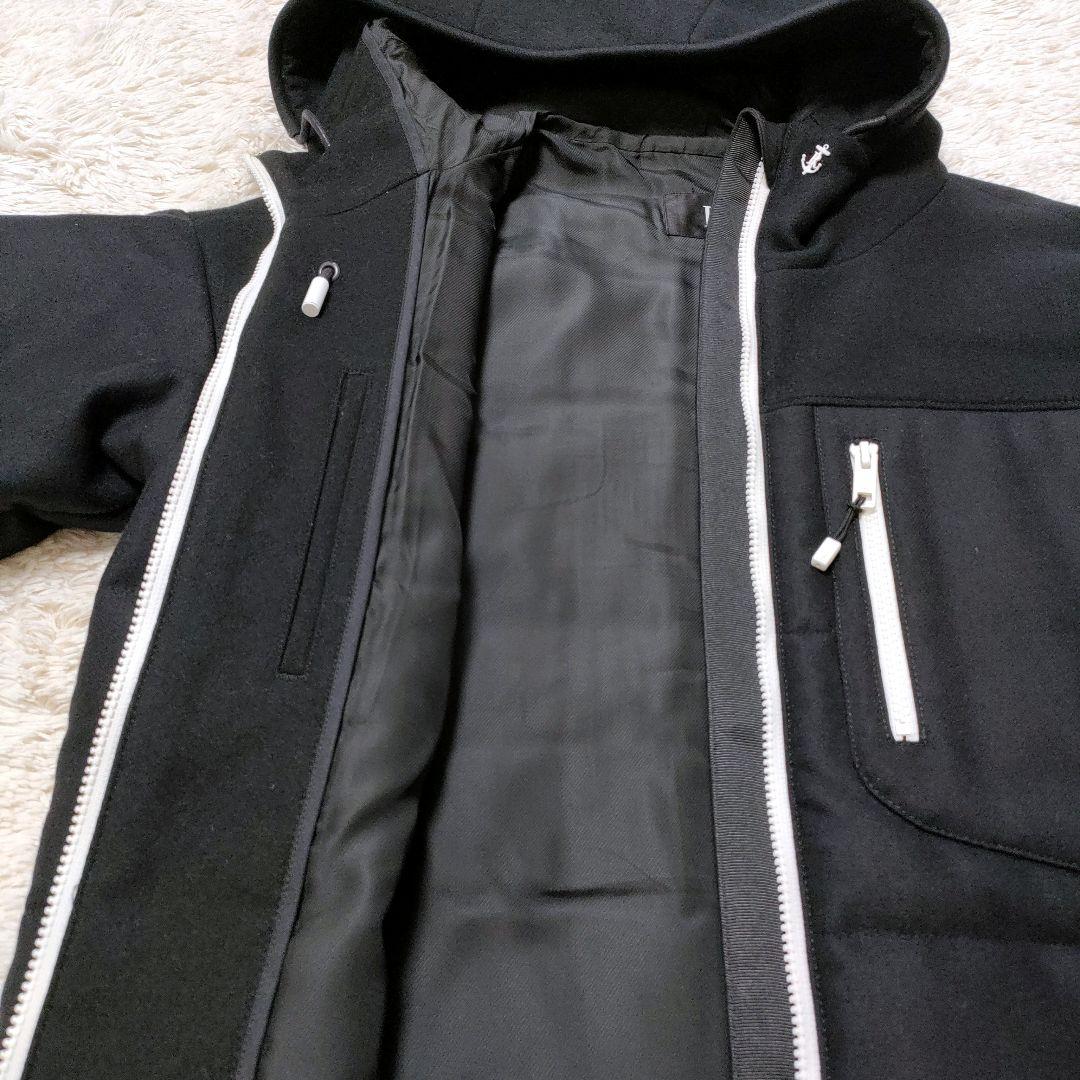 【美品】ザ・リラクス　定価9.4万　ジップアップ　フーデッド　高機能中綿ブルゾン
