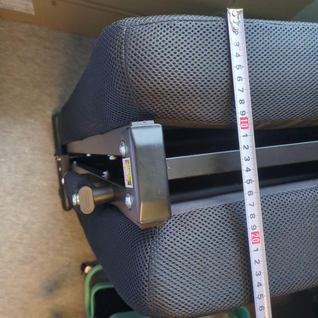 アイリスオーヤマ 折りたたみベッド 黒