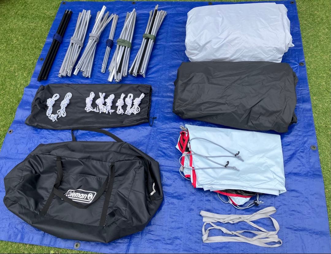 【ぼんぼん】 コールマン タフスクリーン2ルームハウスLDX+シートセット