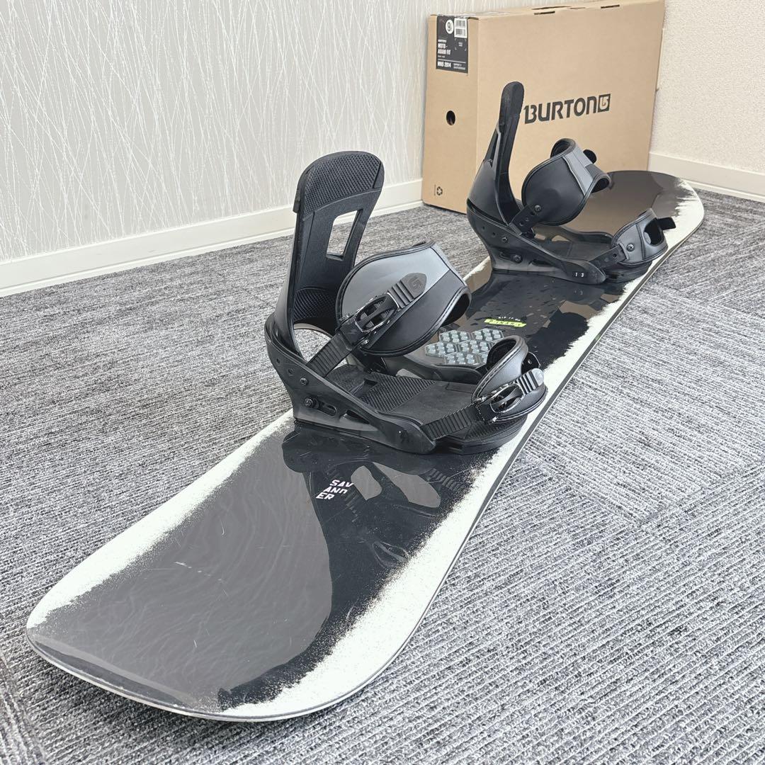 89超豪華❗️SAVANDER×バートン スノーボードセット★154cm+ビン付