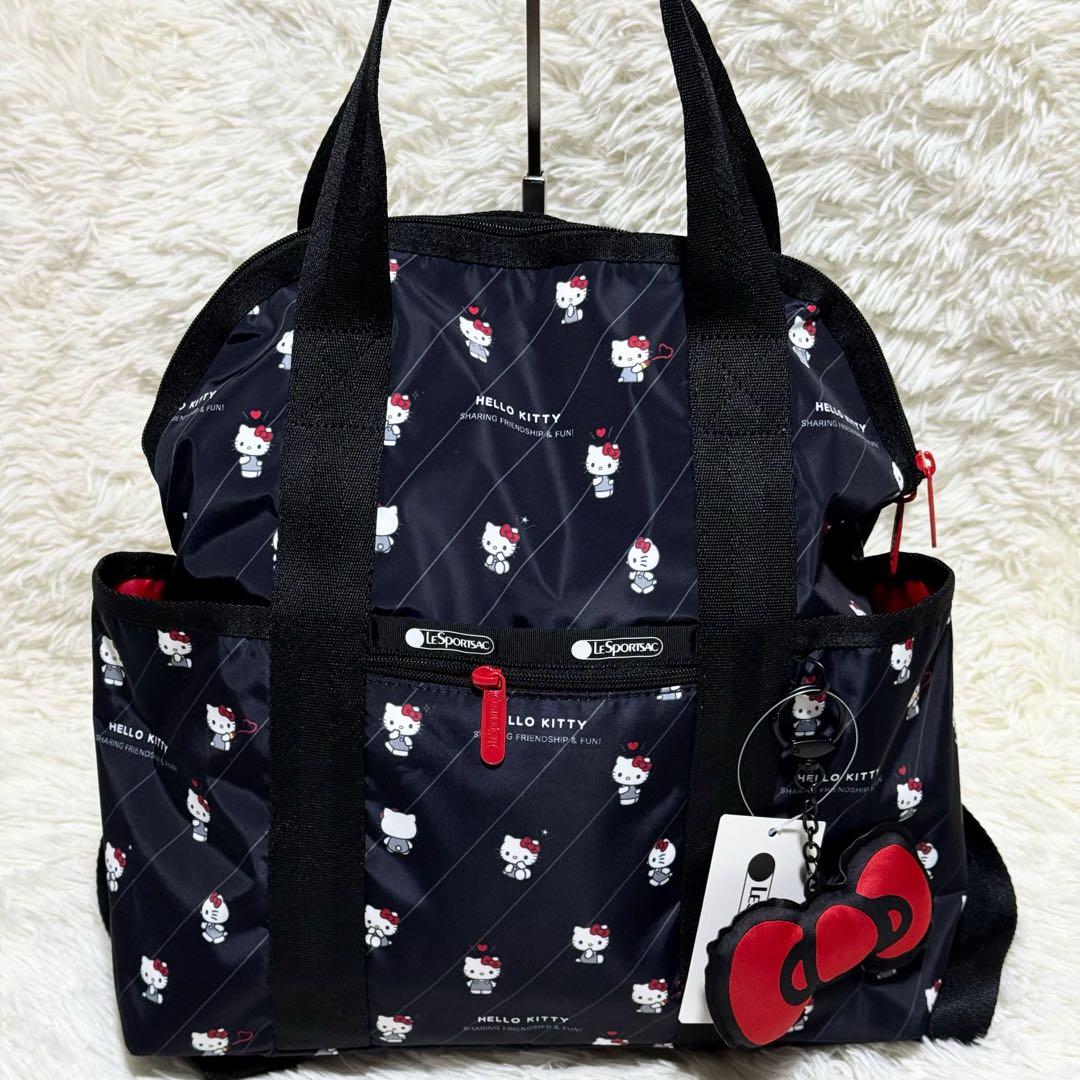 【✨新品同様✨】ハローキティ レスポートサック リュックサック