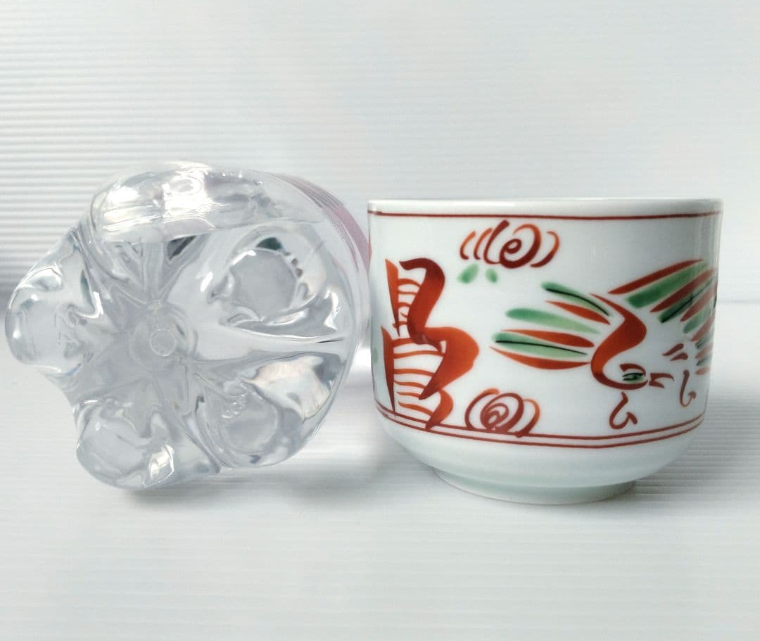 赤絵 蓋付き 蒸し碗 むし碗 茶碗蒸し 花鳥図 和食器 強化磁器 日本製 20客