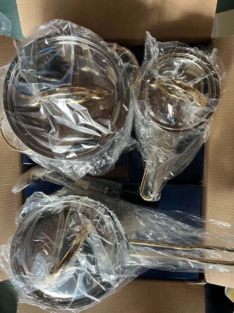 希少　フォーガルギフトセット　Fongal 鍋3点セット ステンレススチール