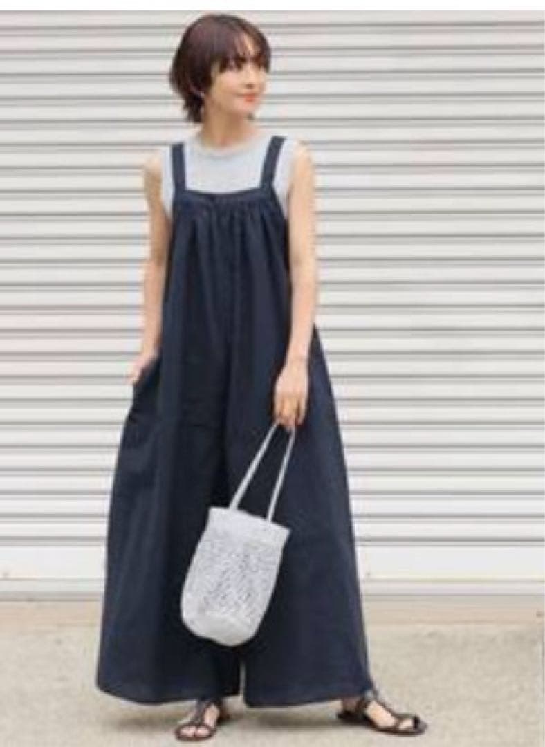 ギャザーサロペット　relume JOURNAL STANDARD