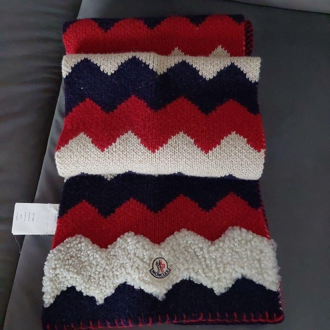 abb様　MONCLER　ウールマフラー